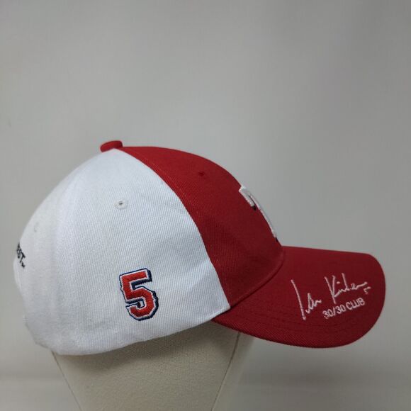 Texas Rangers Progressive 30/30 Club Strapback Hat Red OSFM Embroidered - Picture 4 of 8